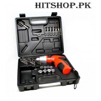 4.8V 45 Pcs Multi-Function Electric Screwdriver Set